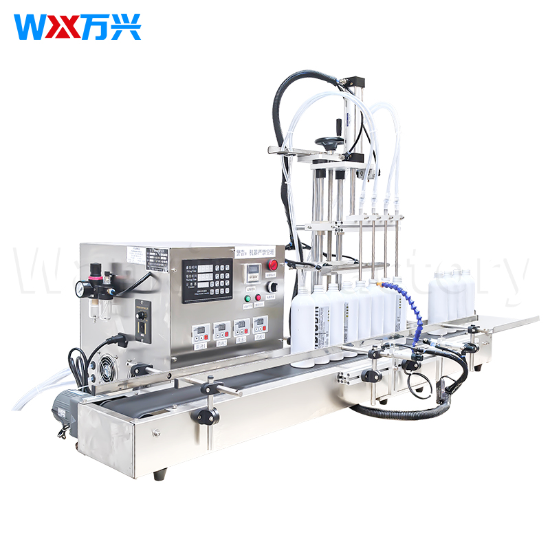 6 heads automatic liquid filling machine