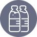 Beverage and drink industry filling solutions icon