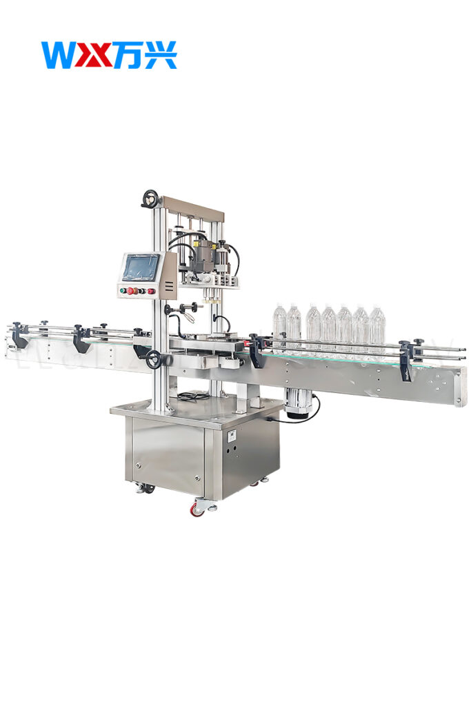 Bottle cap automatic tightening equipment